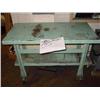 Image 1 : 24" X 48" Heavy Steel Table on Rollers.