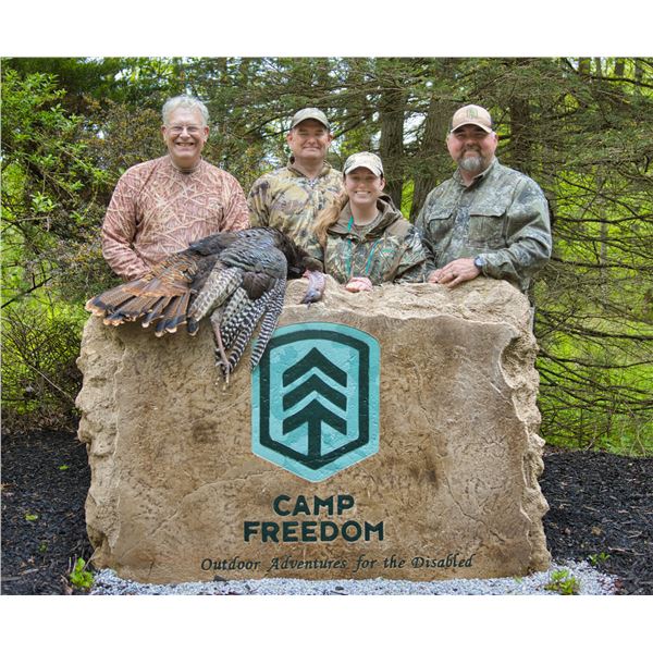 Camp Freedom Turkey Hunt with Dr. Duck