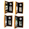 Image 1 : 2012-2013 Coin and Stamp Sets with Wildlife Series Fine Silver Coins and Matching Stamps. 4 sets (Ta