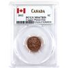 Image 1 : 1-cent 2012 Copper Plated Zinc PCGS MS67 Red