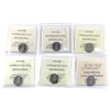 Image 2 : 10-cent 2006P, 2007 Straight 7, 2012, 2014, 2015, & 2020 ICCS MS66. 6pcs.