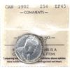 Image 1 : 25-cent 1902 ICCS EF45