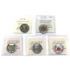 Image 2 : $2 1999 Nunavut MS66, 2008 Quebec City MS66, 2019 14 Serrations MS64, 2021 Insulin-Colour MS64, & 20