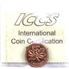 Image 2 : 1-cent 1961 Hanging 1 ICCS MS65 Red
