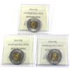 Image 2 : $2 2005 First Day MS66, 2006 Churchill First Day MS65, & 2007 MS66 ICCS Certified. 3pcs.