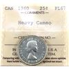 Image 1 : 25-cent 1960 ICCS PL67 Heavy Cameo