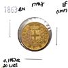 Image 1 : Italy Gold 1863BN Vittorio Emanuele II 20 Lire Extra Fine (Imp)
