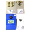 Image 1 : Lot of 9x Great Britain Railway Uniform Buttons. Includes North British Railway Company; London, Mid