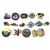 Image 1 : Lot of 16x Assorted North America Commemorative and Tourism Pins - Mainly USA. Includes US Open, Sta