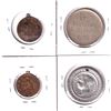 Image 2 : Lot of 4x European Leaders Tokens. Includes 2x Wilhelm II Kaiser of Germany, 1887 Victoria Regina Ju