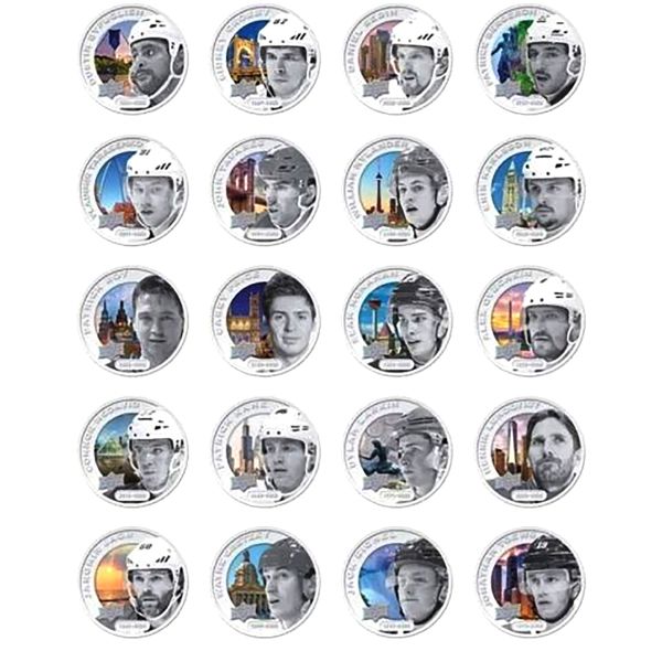 2016-2017 Upper Deck Grandeur Base Set 1oz NHL Hockey Player .999 Fine Silver