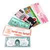 Image 1 : Lot of 6x Various Novelty Scrip Notes from Different Businesses. 6pcs