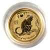 Image 1 : 2016 Australia 1/20oz Year of the Monkey .9999 Fine Gold Coin (Tax Exempt)