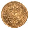 Image 1 : 1894F German States Wurttemberg 20 Mark AU-UNC (Scratched). Contains 0.2305oz fine gold