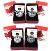 Image 1 : 2013 $10 O Canada; Inukshuk, Niagara Falls, The Caribou, & Hockey Fine Silver. 4pcs. (Tax Exempt)