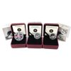 Image 1 : 2012 $1; 25th Anniversary of the Loonie, Lucky Loonie, & Two Loons Fine Silver. 3pcs. (Tax Exempt)