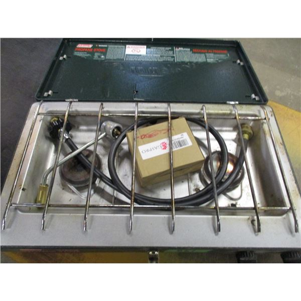 COLEMAN 2 BURNER PROPANE CAMP STOVE