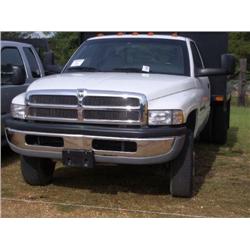 2001 DODGE RAM 3500 FLATBED