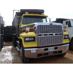 1987 FORD LTL 9000 TRI-AXLE DUMP