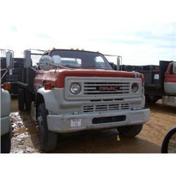 1988 GMC FLATBED S/A DUMP