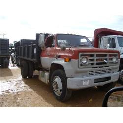 1986 GMC 7000 S/A DUMP
