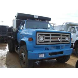 1984 GMC 7000 S/A DUMP