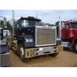 1988 MACK SUPERLINER TRI-AXLE TRUCK TRACTOR