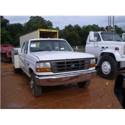 1994 FORD F350 XL CREW CAB SERVICE TRUCK