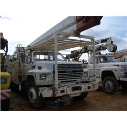 1986 FORD F800 BUCKET TRUCK