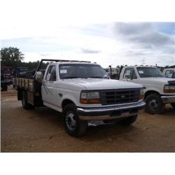 1997 FORD F350 FLATBED DUMP
