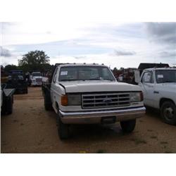 1989 FORD F350 CUSTOM FLATBED