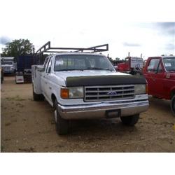 1991 FORD F350 CREW CAB MECHANICS TRUCK