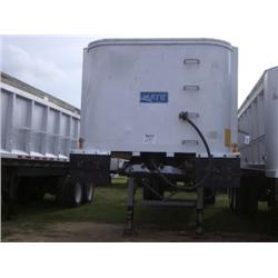 1989 MATE 37' FRAMELESS DUMP TRAILER