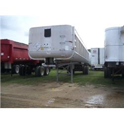 1986 FRUEHAUF 37' ALUMINUM DUMP TRAILER