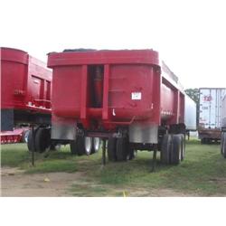 1977 CLEMENT 22' DUMP TRAILER