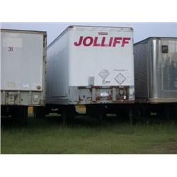 1990 FRUEHAUF 48' VAN TRAILER