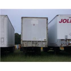 1976 BUDD 45' VAN TRAILER