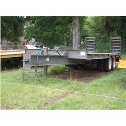 SHOPBUILT 27' DUAL TANDEM TAG TRAILER