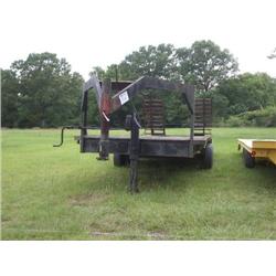SHOPBUILT TRI-AXLE GOOSENECK TRAILER