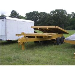 SHOPBUILT 14' T/A TILT TRAILER (BILL OF SALE 