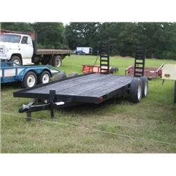 SHOPBUILT 16' T/A TAG TRAILER (BILL OF SALE O