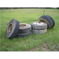 (1) LOT TRUCK TIRES & WHEELS