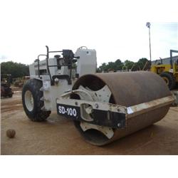 INGERSOLL-RAND SD100 VIBRATORY ROLLER