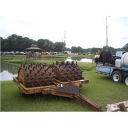 TAMPO DOUBLE DRUM SHEEPFOOT ROLLER