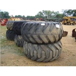 (1) LOT 6 29.5-25 TIRES & WHEELS