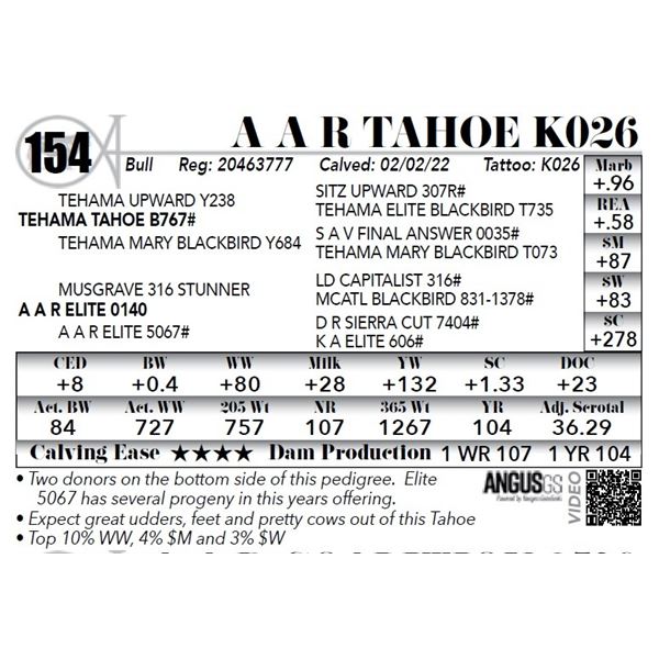 A A R Tahoe K026