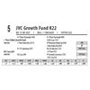 Image 1 : JVC GROWTH FUND K22