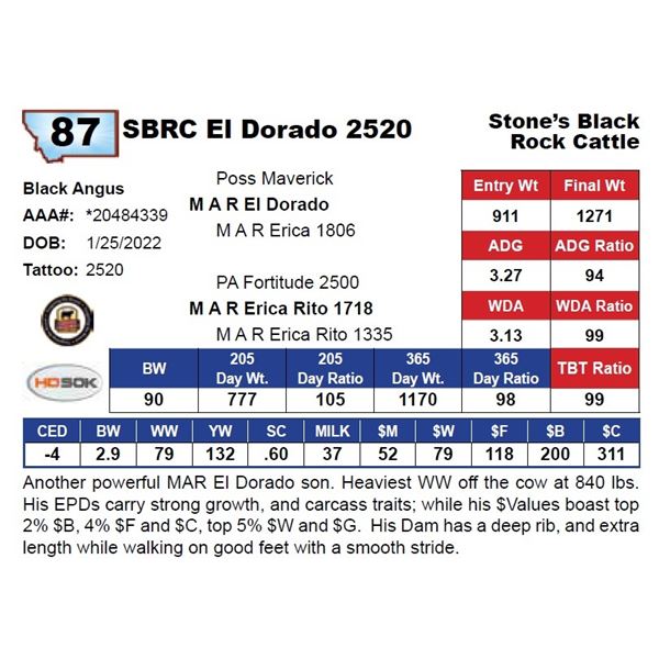 SBRC El Dorado 2520