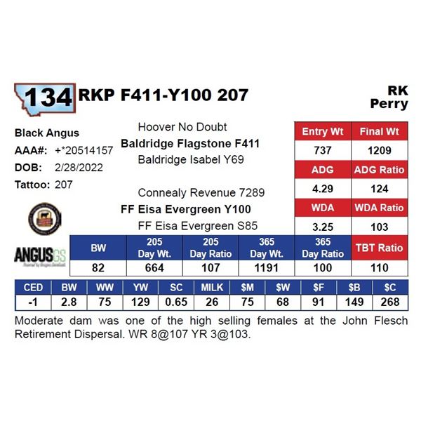 RKP F411-Y100 207