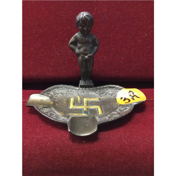 RARE German Propaganda Ashtray